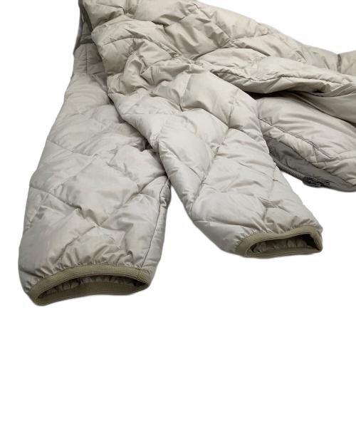 THE NORTHFACE PURPLELABEL（ザ・ノースフェイス パープルレーベル）THE NORTHFACE PURPLELABEL (ザ・ノースフェイス パープルレーベル) ダウンジャケット PLAS Field Down Cardigan ベージュ サイズ:Mの古着・服飾アイテム