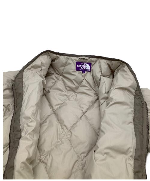 THE NORTHFACE PURPLELABEL（ザ・ノースフェイス パープルレーベル）THE NORTHFACE PURPLELABEL (ザ・ノースフェイス パープルレーベル) ダウンジャケット PLAS Field Down Cardigan ベージュ サイズ:Mの古着・服飾アイテム