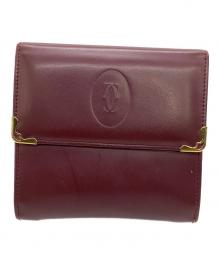 Cartier（カルティエ）の古着「3つ折り財布 マストライン」