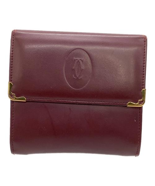 Cartier（カルティエ）Cartier (カルティエ) 3つ折り財布 マストラインの古着・服飾アイテム