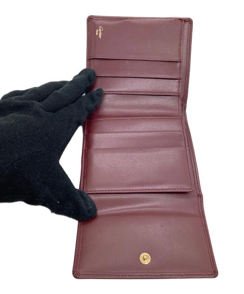 Cartier（カルティエ）Cartier (カルティエ) 3つ折り財布 マストラインの古着・服飾アイテム