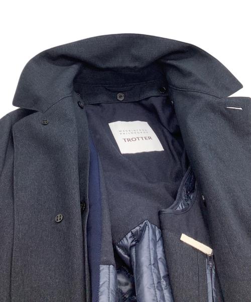 MACKINTOSH PHILOSOPHY（マッキントッシュ フィロソフィー）MACKINTOSH PHILOSOPHY (マッキントッシュ フィロソフィー) ライナー付コート　TROTTER ネイビー サイズ:38の古着・服飾アイテム
