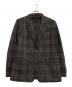 TOMORROELAND PILGRIM（トゥモローランド）の古着「テーラードジャケット チェック」｜ブラック