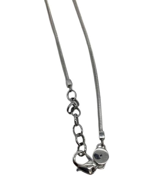 DIESEL（ディーゼル）DIESEL (ディーゼル) ネックレス シルバー×ゴールドの古着・服飾アイテム