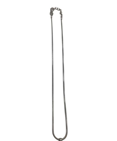 DIESEL（ディーゼル）DIESEL (ディーゼル) ネックレス シルバー×ゴールドの古着・服飾アイテム