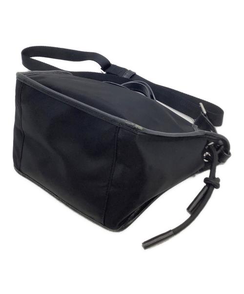HUNTING WORLD（ハンティングワールド）HUNTING WORLD (ハンティングワールド) 2WAYショルダーバッグ ブラックの古着・服飾アイテム
