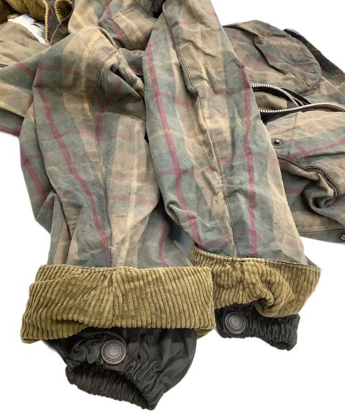 John Partridge（ジョンパートリッジ）John Partridge (ジョンパートリッジ) カバーオール チェック ブラウン サイズ:XSの古着・服飾アイテム