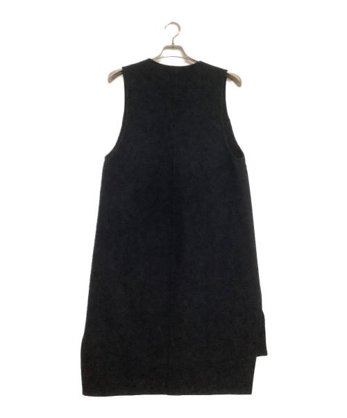 ADORE（アドーア）ADORE (アドーア) ロングジレ ブラック サイズ:36の古着・服飾アイテム