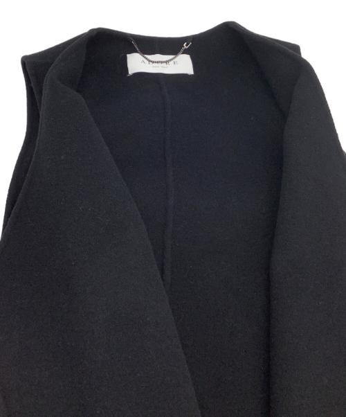 ADORE（アドーア）ADORE (アドーア) ロングジレ ブラック サイズ:36の古着・服飾アイテム