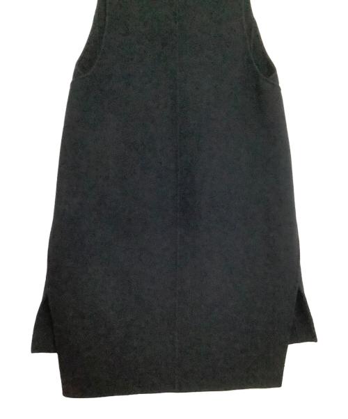 ADORE（アドーア）ADORE (アドーア) ロングジレ ブラック サイズ:36の古着・服飾アイテム