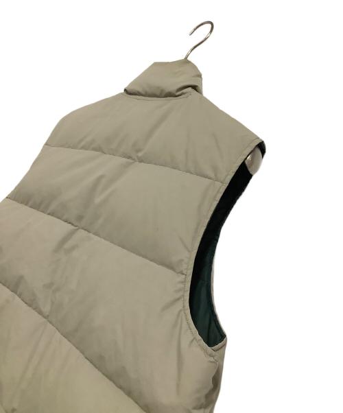 Eddie Bauer（エディーバウアー）Eddie Bauer (エディーバウアー) ダウンベスト ベージュ サイズ:Lの古着・服飾アイテム