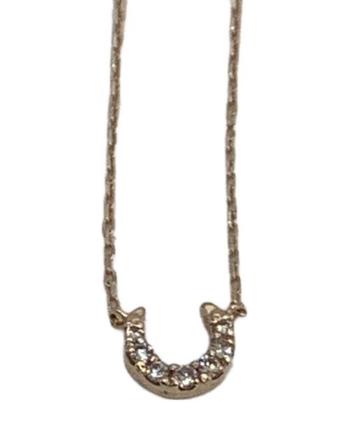 canal4℃（カナルヨンドシー）canal4℃ (カナルヨンドシー) ホースシューネックレス イエローゴールドの古着・服飾アイテム