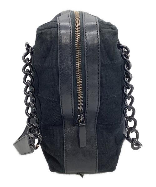 CHANEL（シャネル）CHANEL (シャネル) チェーンハンドバッグ ココ チョコバー ブラックの古着・服飾アイテム