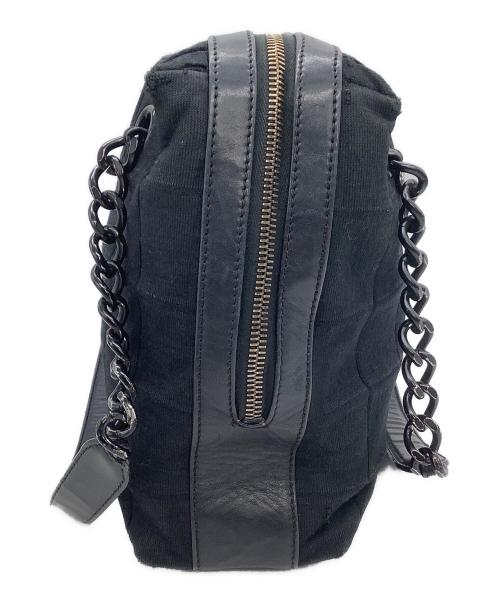 CHANEL（シャネル）CHANEL (シャネル) チェーンハンドバッグ ココ チョコバー ブラックの古着・服飾アイテム