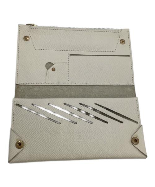 MOKU（モク）MOKU (モク) 長財布 ベージュの古着・服飾アイテム