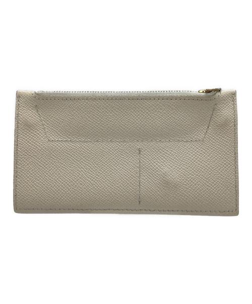 MOKU（モク）MOKU (モク) 長財布 ベージュの古着・服飾アイテム