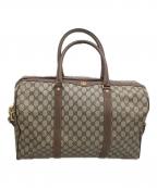 GUCCIグッチ）の古着「ボストンバッグ」｜ベージュ