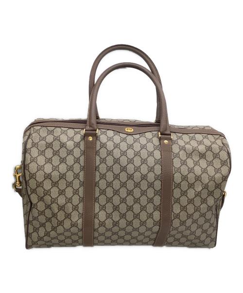 GUCCI（グッチ）GUCCI (グッチ) ボストンバッグ ベージュの古着・服飾アイテム