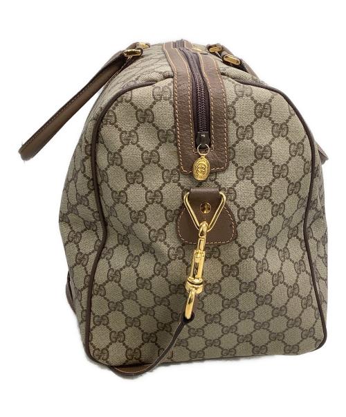 GUCCI（グッチ）GUCCI (グッチ) ボストンバッグ ベージュの古着・服飾アイテム
