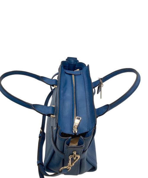 COACH（コーチ）COACH (コーチ) 2WAYショルダーバッグ　スワッガー 27 ブルーの古着・服飾アイテム