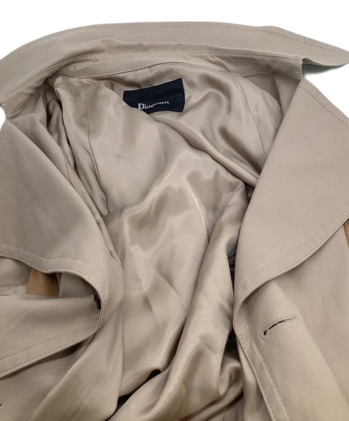Diagram（ダイアグラム）Diagram (ダイアグラム) トレンチコート ベージュ サイズ:36の古着・服飾アイテム