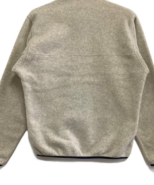 Patagonia（パタゴニア）Patagonia (パタゴニア) フリースプルオーバー ベージュ×ネイビー サイズ:XSの古着・服飾アイテム