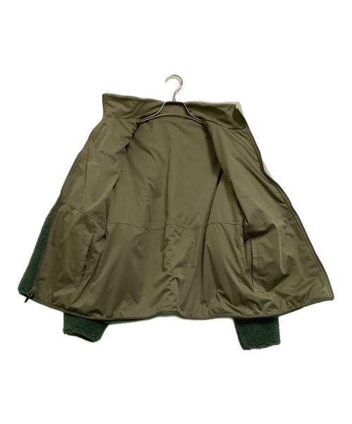 Columbia（コロンビア）Columbia (コロンビア) フリースジャケット グリーン×ホワイト サイズ:Lの古着・服飾アイテム