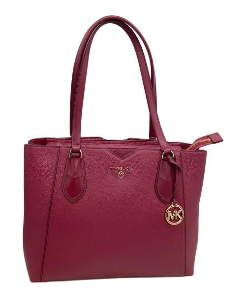 MICHAEL KORS（マイケル・コース）MICHAEL KORS (マイケル・コース) トートバッグ パープルの古着・服飾アイテム