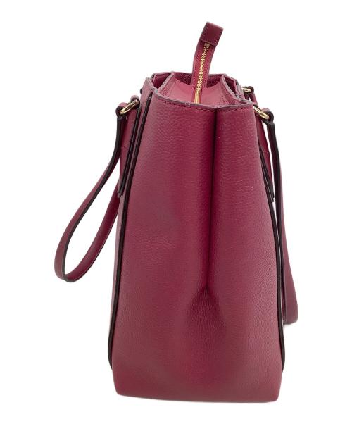 MICHAEL KORS（マイケル・コース）MICHAEL KORS (マイケル・コース) トートバッグ パープルの古着・服飾アイテム