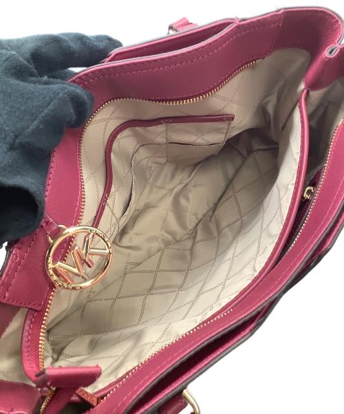 MICHAEL KORS（マイケル・コース）MICHAEL KORS (マイケル・コース) トートバッグ パープルの古着・服飾アイテム