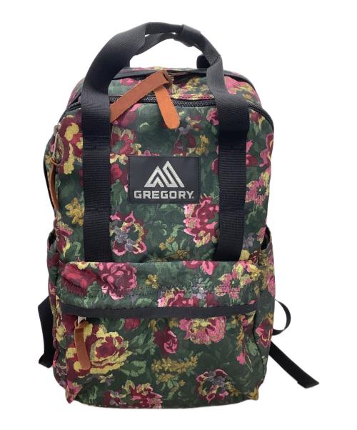 GREGORY（グレゴリー）GREGORY (グレゴリー) リュック カーキ×レッドの古着・服飾アイテム
