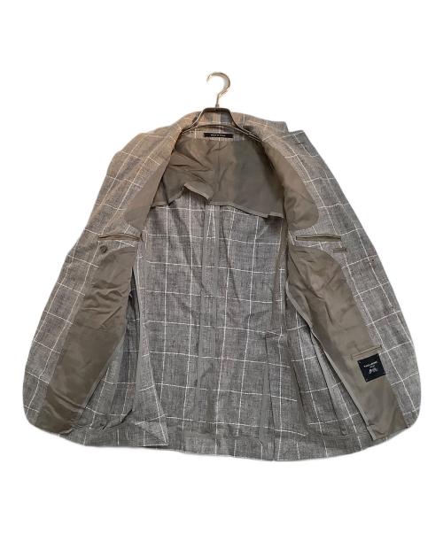 TAGLIATORE（タリアトーレ）TAGLIATORE (タリアトーレ) Brilla per il gusto (ブリッラ ペル イルグースト) テーラードジャケット ベージュ サイズ:44の古着・服飾アイテム