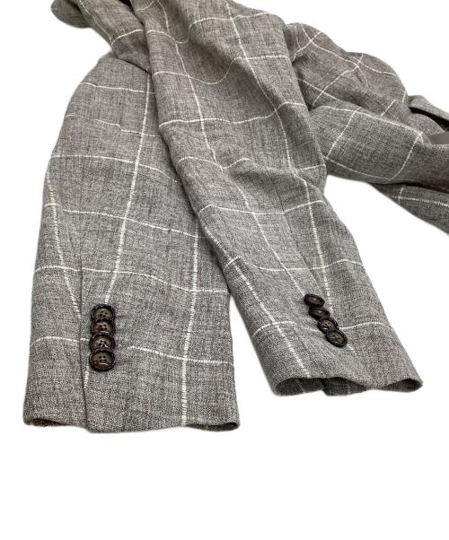 TAGLIATORE（タリアトーレ）TAGLIATORE (タリアトーレ) Brilla per il gusto (ブリッラ ペル イルグースト) テーラードジャケット ベージュ サイズ:44の古着・服飾アイテム