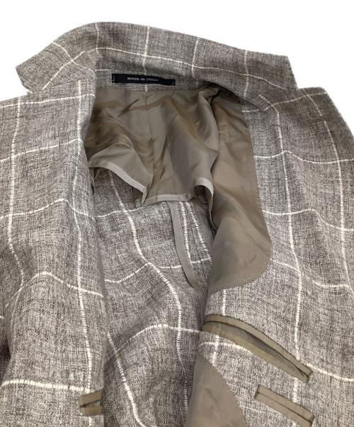 TAGLIATORE（タリアトーレ）TAGLIATORE (タリアトーレ) Brilla per il gusto (ブリッラ ペル イルグースト) テーラードジャケット ベージュ サイズ:44の古着・服飾アイテム