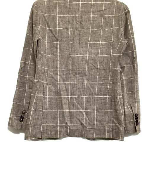 TAGLIATORE（タリアトーレ）TAGLIATORE (タリアトーレ) Brilla per il gusto (ブリッラ ペル イルグースト) テーラードジャケット ベージュ サイズ:44の古着・服飾アイテム