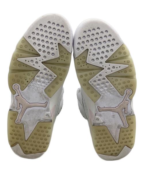 NIKE（ナイキ）NIKE (ナイキ) ハイカットスニーカー 	AIR JORDAN6 RETRO 'GOLD HOOPS' ホワイト×ピンク サイズ:27.5の古着・服飾アイテム