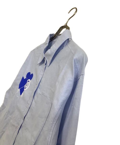 Coin Parking Delivery（コインパーキングデリバリー）Coin Parking Delivery (コインパーキングデリバリー) 長袖シャツ ブルー サイズ:freeの古着・服飾アイテム