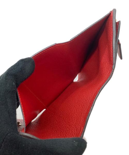 LOUIS VUITTON（ルイ ヴィトン）LOUIS VUITTON (ルイ ヴィトン) 3つ折り財布 モノグラム・アンプラント ポルトフォイユ ポンヌフ レッドの古着・服飾アイテム