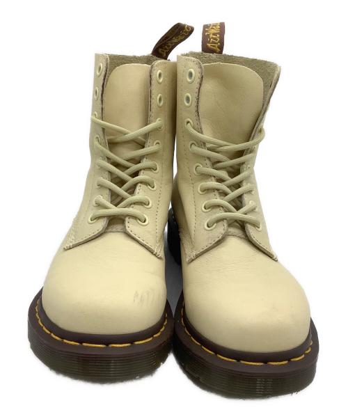 Dr.Martens（ドクターマーチン）Dr.Martens (ドクターマーチン) 8ホールブーツ 1460 PASCAL クリーム サイズ:EU37の古着・服飾アイテム