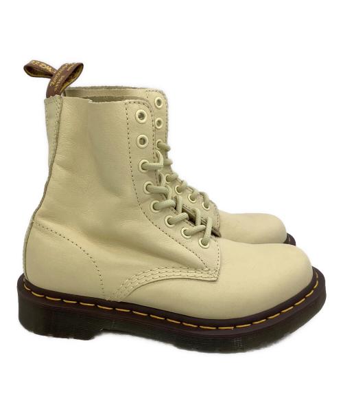 Dr.Martens（ドクターマーチン）Dr.Martens (ドクターマーチン) 8ホールブーツ 1460 PASCAL クリーム サイズ:EU37の古着・服飾アイテム