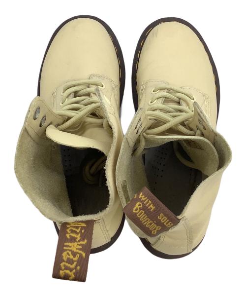 Dr.Martens（ドクターマーチン）Dr.Martens (ドクターマーチン) 8ホールブーツ 1460 PASCAL クリーム サイズ:EU37の古着・服飾アイテム
