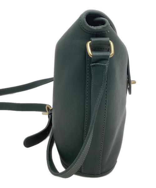 COACH（コーチ）COACH (コーチ) ショルダーバッグ USA製 グリーンの古着・服飾アイテム