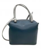 CELINEセリーヌ）の古着「2WAYバッグ ソフトキューブ」｜ブルー