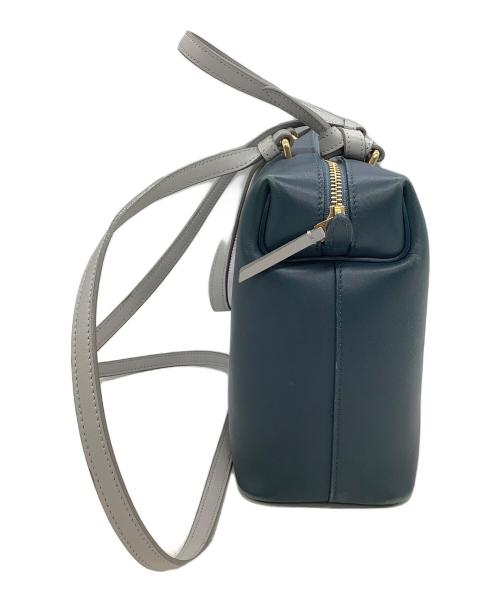 CELINE（セリーヌ）CELINE (セリーヌ) 2WAYバッグ ソフトキューブ ブルーの古着・服飾アイテム