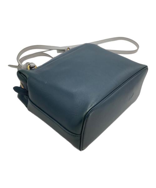 CELINE（セリーヌ）CELINE (セリーヌ) 2WAYバッグ ソフトキューブ ブルーの古着・服飾アイテム