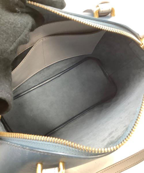 CELINE（セリーヌ）CELINE (セリーヌ) 2WAYバッグ ソフトキューブ ブルーの古着・服飾アイテム