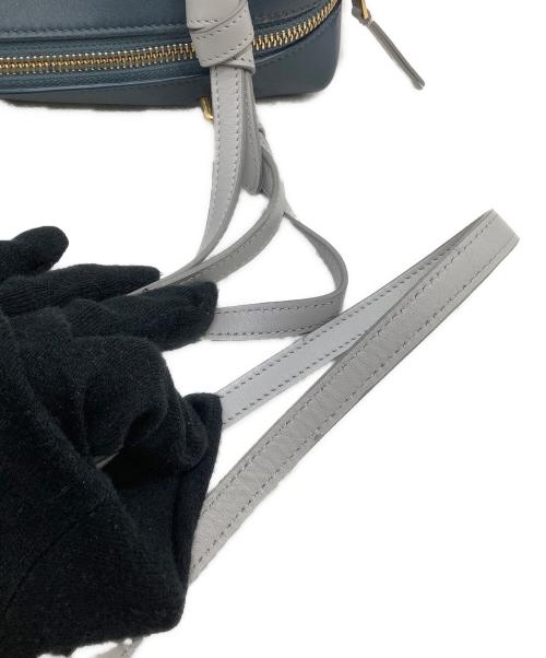 CELINE（セリーヌ）CELINE (セリーヌ) 2WAYバッグ ソフトキューブ ブルーの古着・服飾アイテム