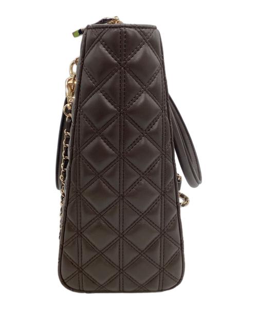 RANDA（ランダ）RANDA (ランダ) ハンドバッグ　キルティング ブラウンの古着・服飾アイテム