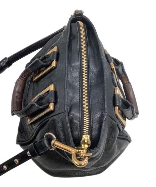Chloe（クロエ）Chloe (クロエ) 2WAYレザーバッグ エテル ブラックの古着・服飾アイテム