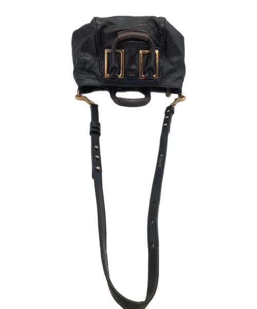 Chloe（クロエ）Chloe (クロエ) 2WAYレザーバッグ エテル ブラックの古着・服飾アイテム